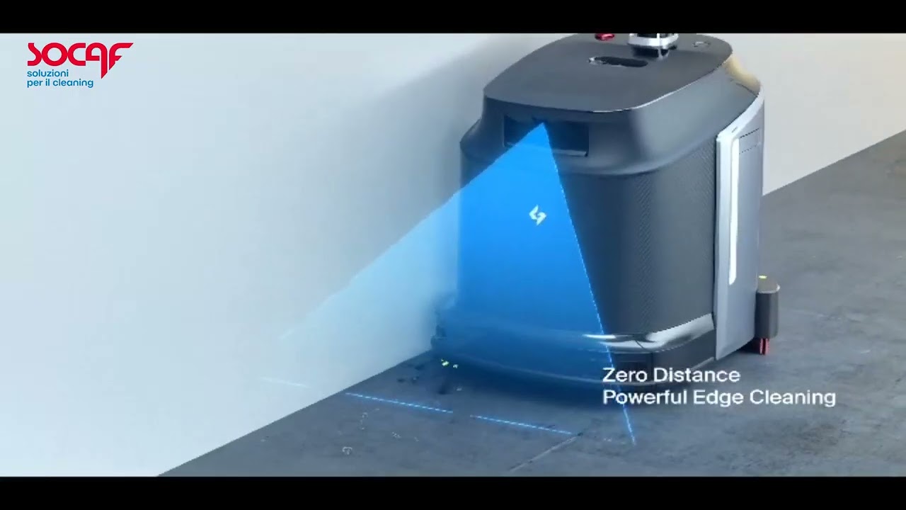 Robot lavapavimenti PHANTAS all-in-one