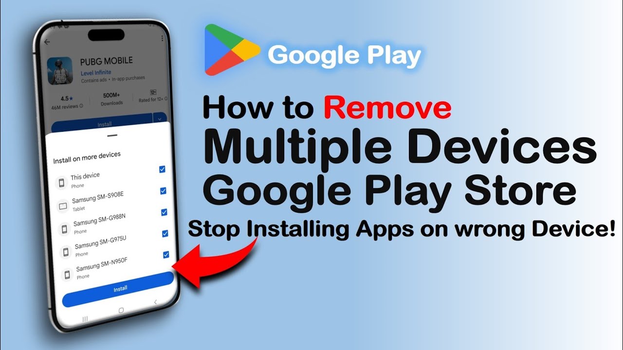 🚨 STOP Installing Apps on the WRONG Device! (Remove Multiple Devices from Google Play Store)