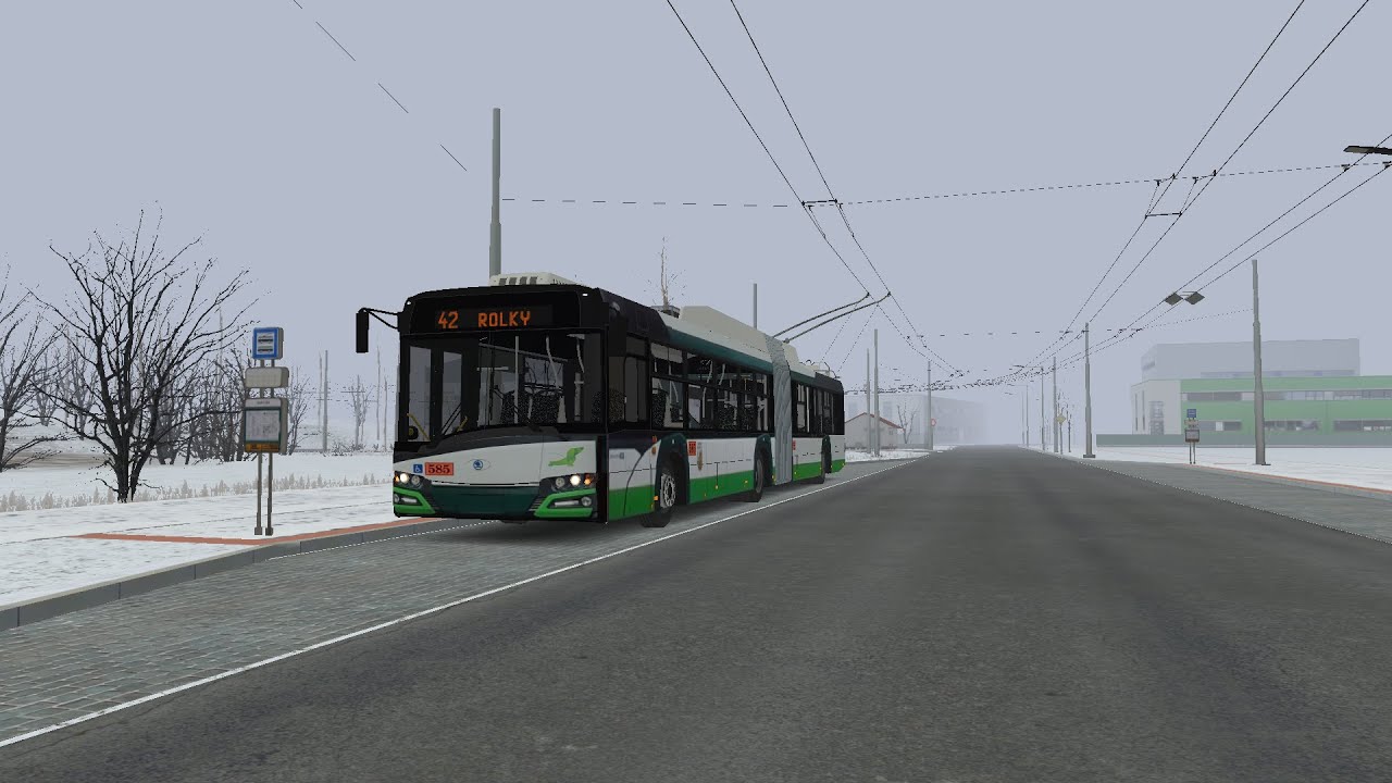 Simt Simulator Škoda 27Tr PDMP Ev.č 585  na nové  nahrazení lince 42 Rolky