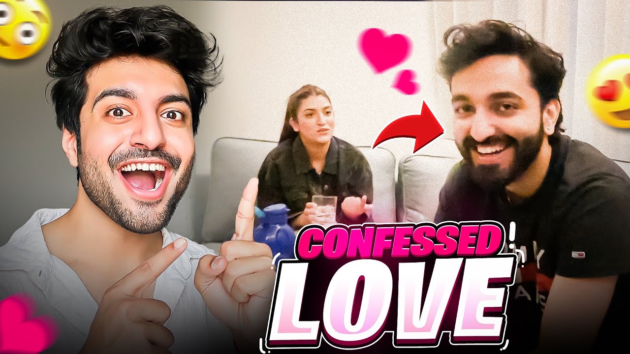 FINALLY SHE CONFESSED HER LOVE 😍❤️ Prank on Him* 😝