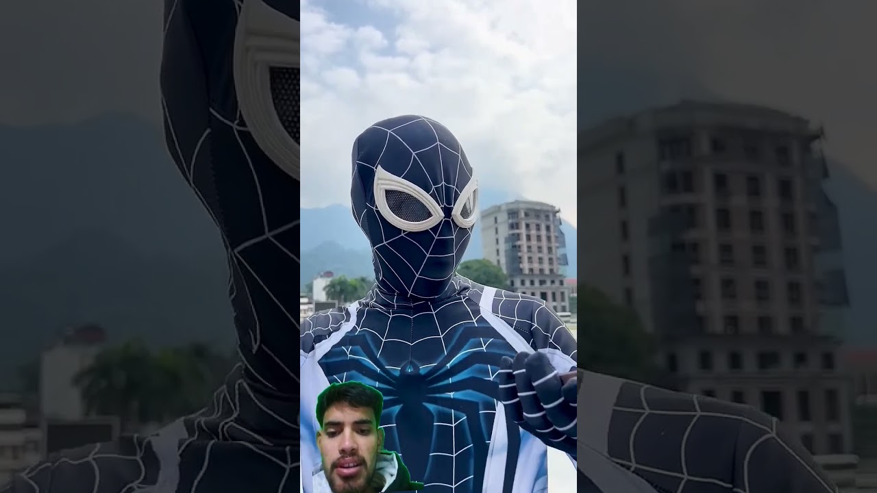 money heist vs spiderman 😁😁