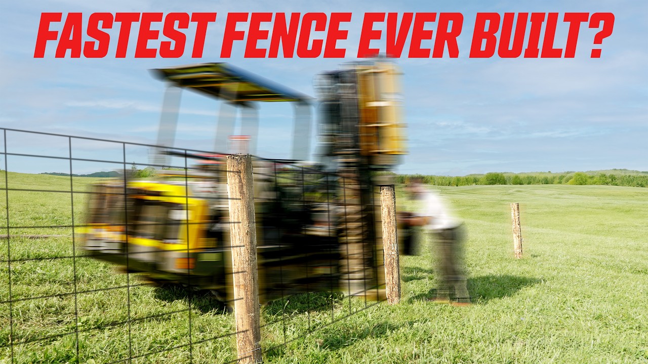 We Found The Fastest Fence Builders On The Planet