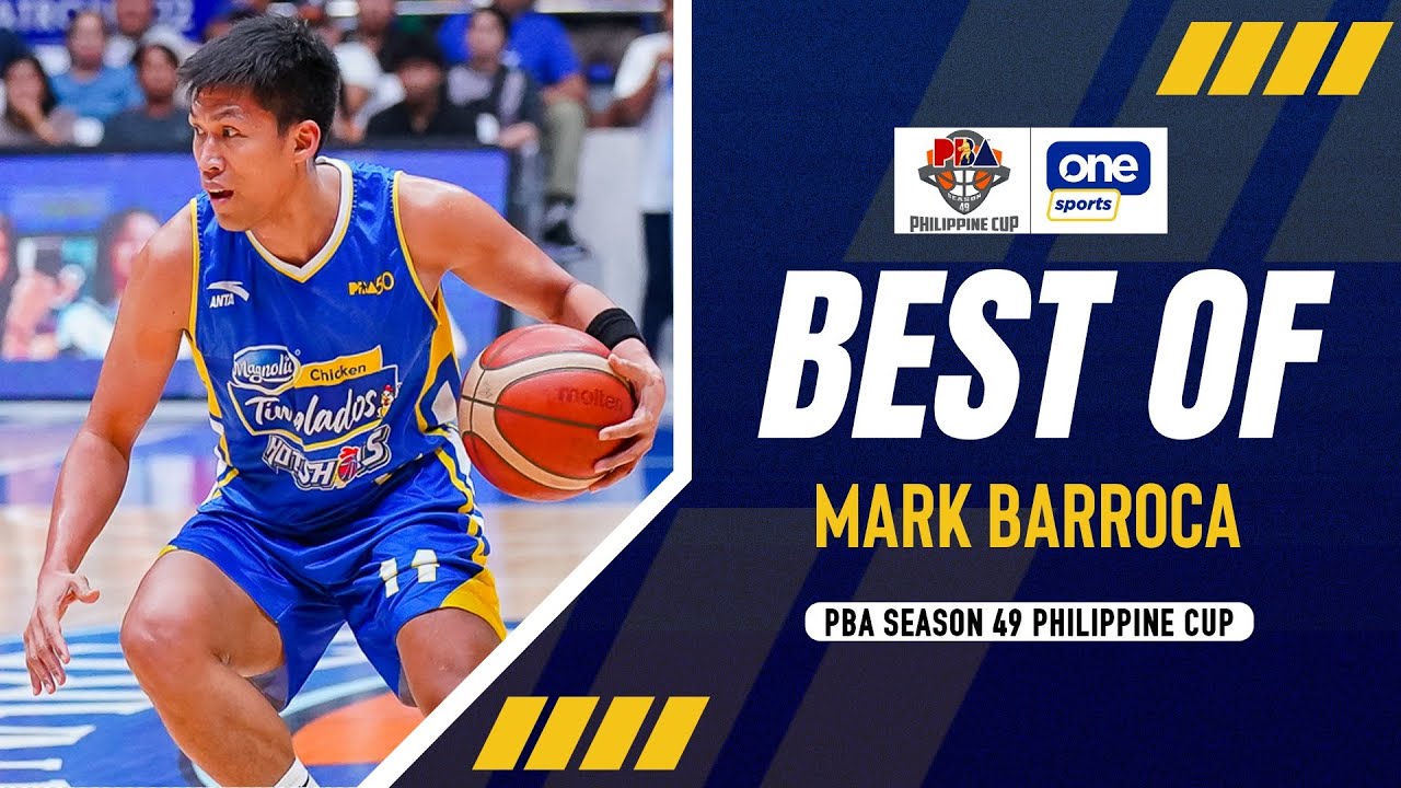 BEST OF MARK BARROCA | PBA SEASON 49 PHILIPPINE CUP | HIGHLIGHTS