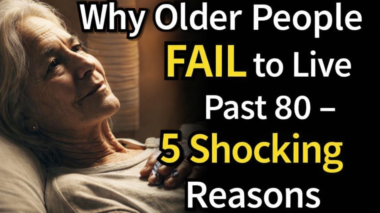 Reason Why Older People FAIL to Live Past 80 - 5 Surprising Things That Quietly Shorten Life!