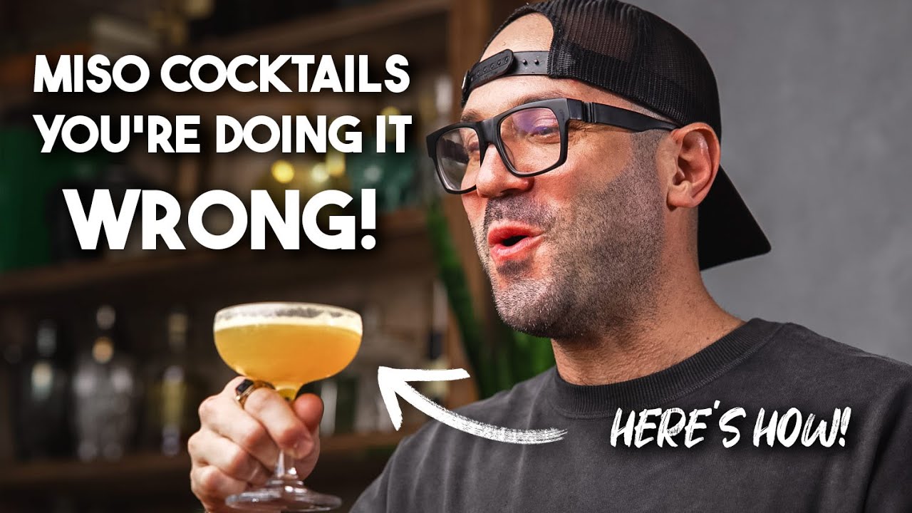 The BEST UMAMI Syrup For Your Cocktails