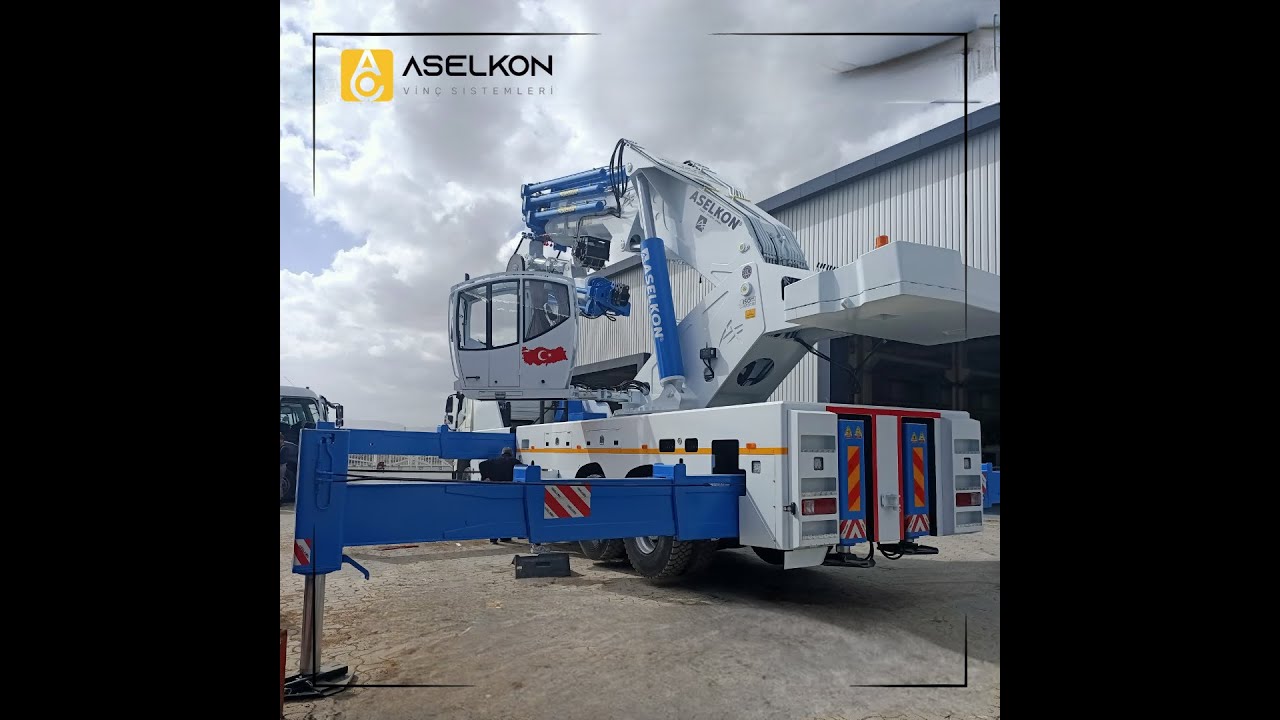 ASK335TM #110Ton #aselkon #hidrolik #machine #crane #vinç #mobilecrane #mobilvinç #aselkonvinç