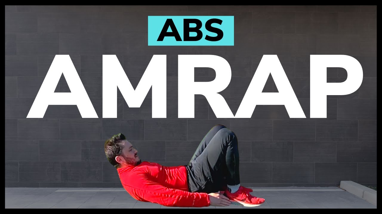 Abs AMRAP Workout No Equipment // AMRAP Abs Circuit Workout