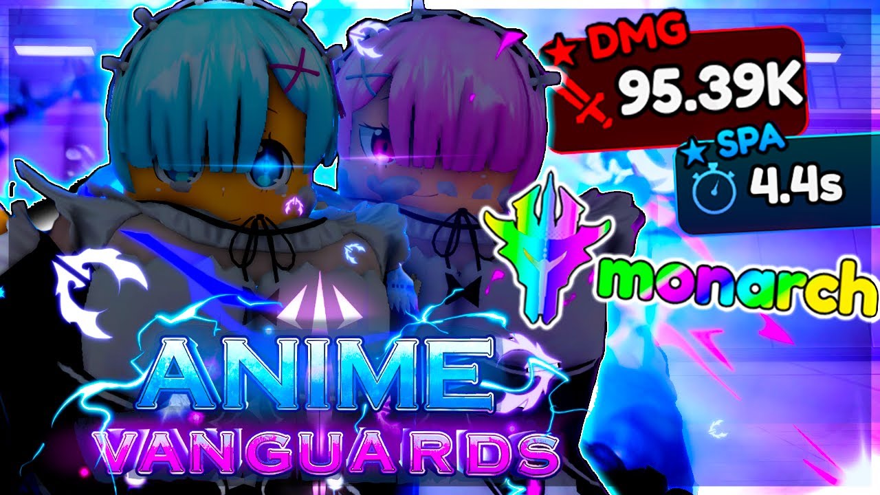 Evolving The *EXCLUSIVE* 0.1% MONARCH REM & RAM In Anime Vanguards!