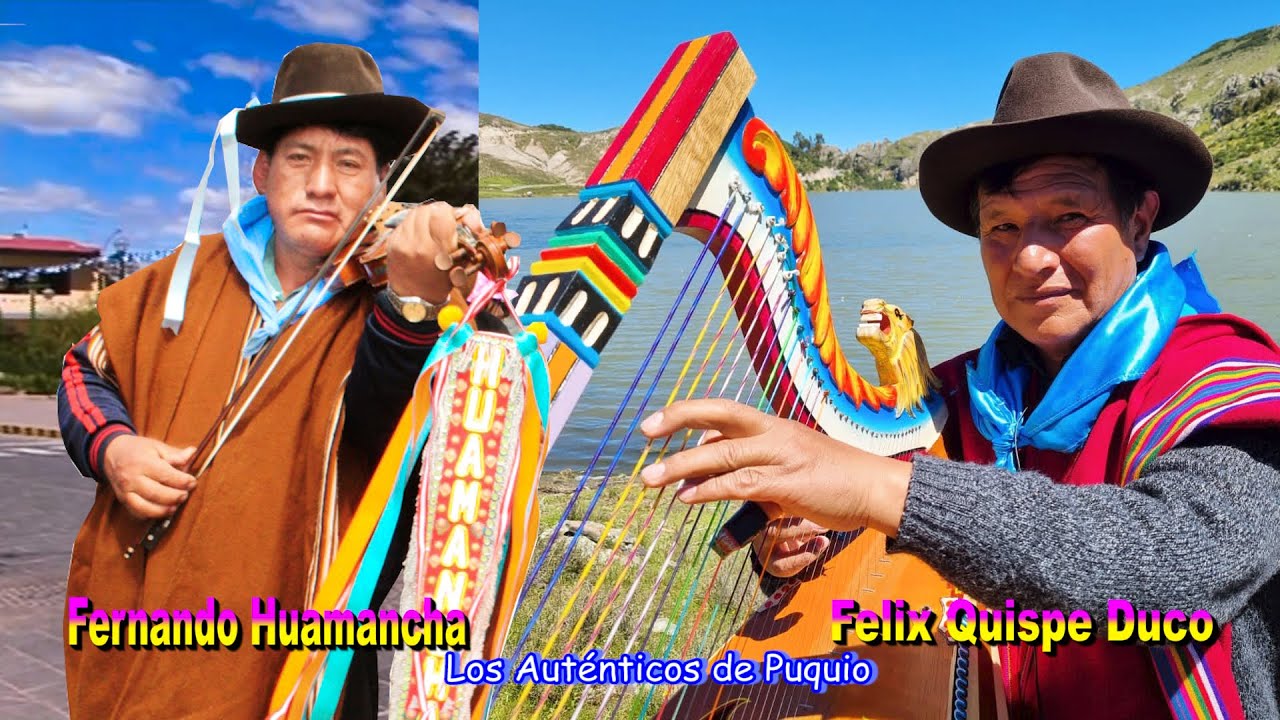 LOS AUTÉNTICOS DE PUQUIO,  INCOMPARABLES DUCO Y FERNANDO HUAMANCHA EN UNA JARANA PARA EL RECUERDO