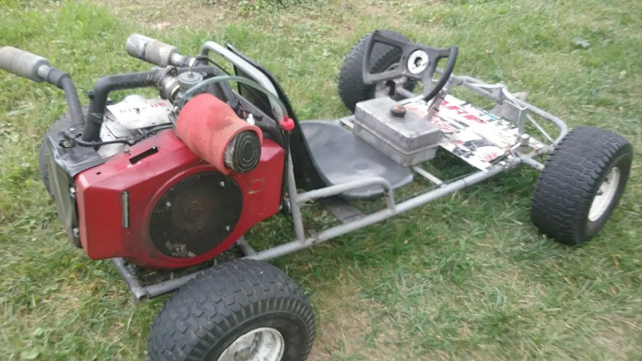 700cc Briggs Twin Go kart horizontal conversion