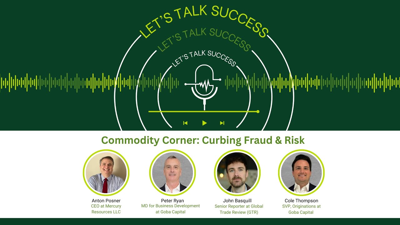 Commodity Corner: Curbing Fraud and Risk