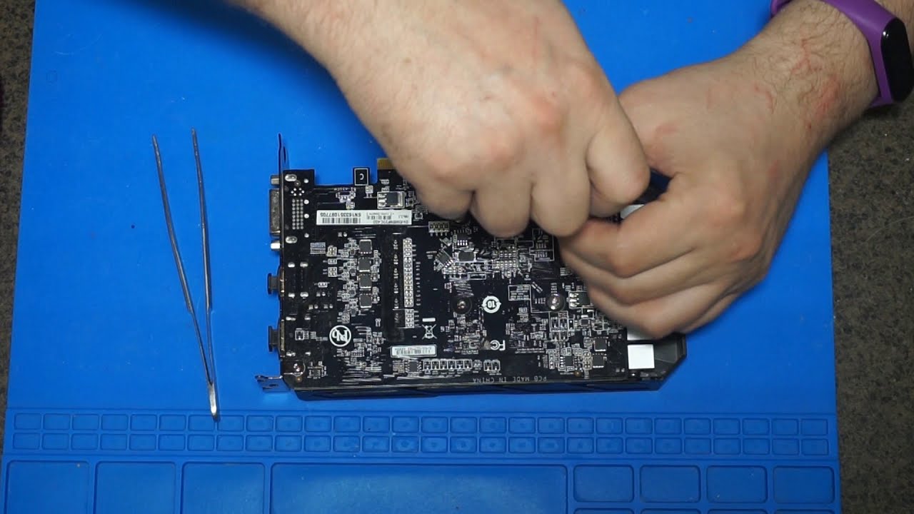 Gigabyte RX460. Диагностика.