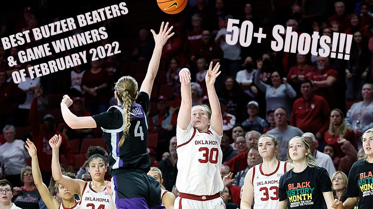 Best Women's College Basketball Buzzer Beaters and Game Winners of February 2022
