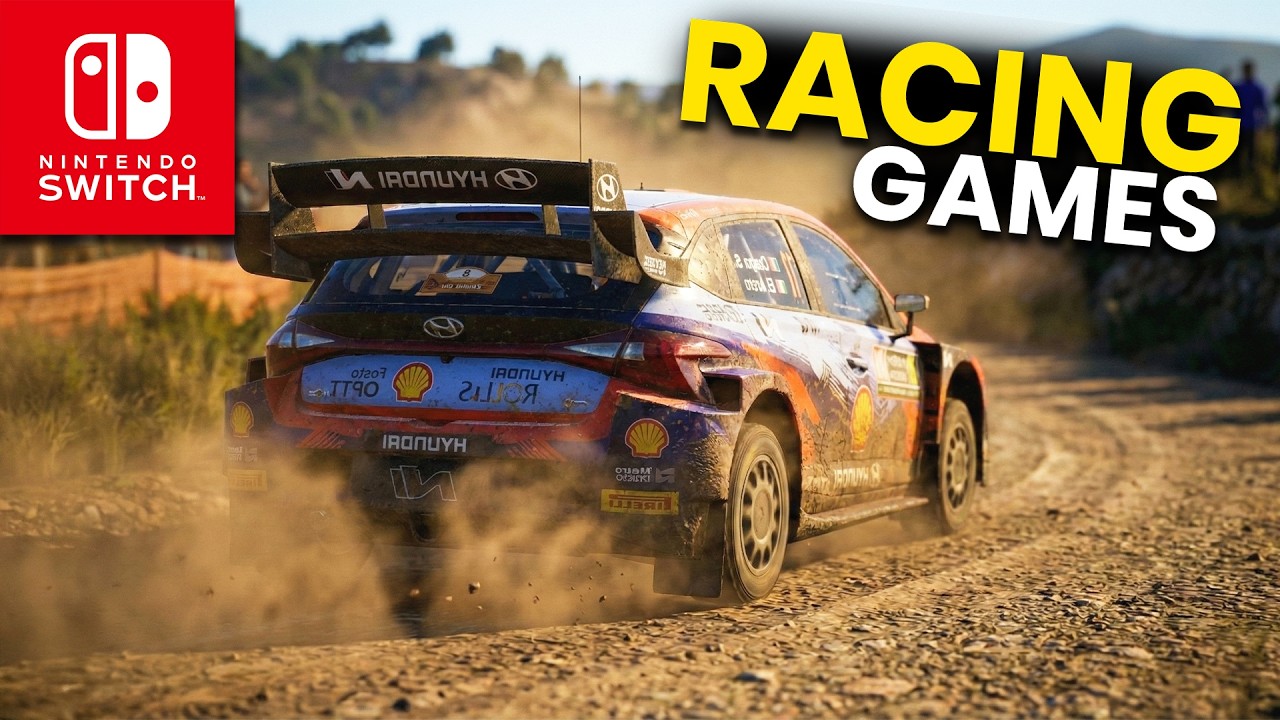 TOP 10 Best Realistic Racing Games on Nintendo Switch & Switch 2