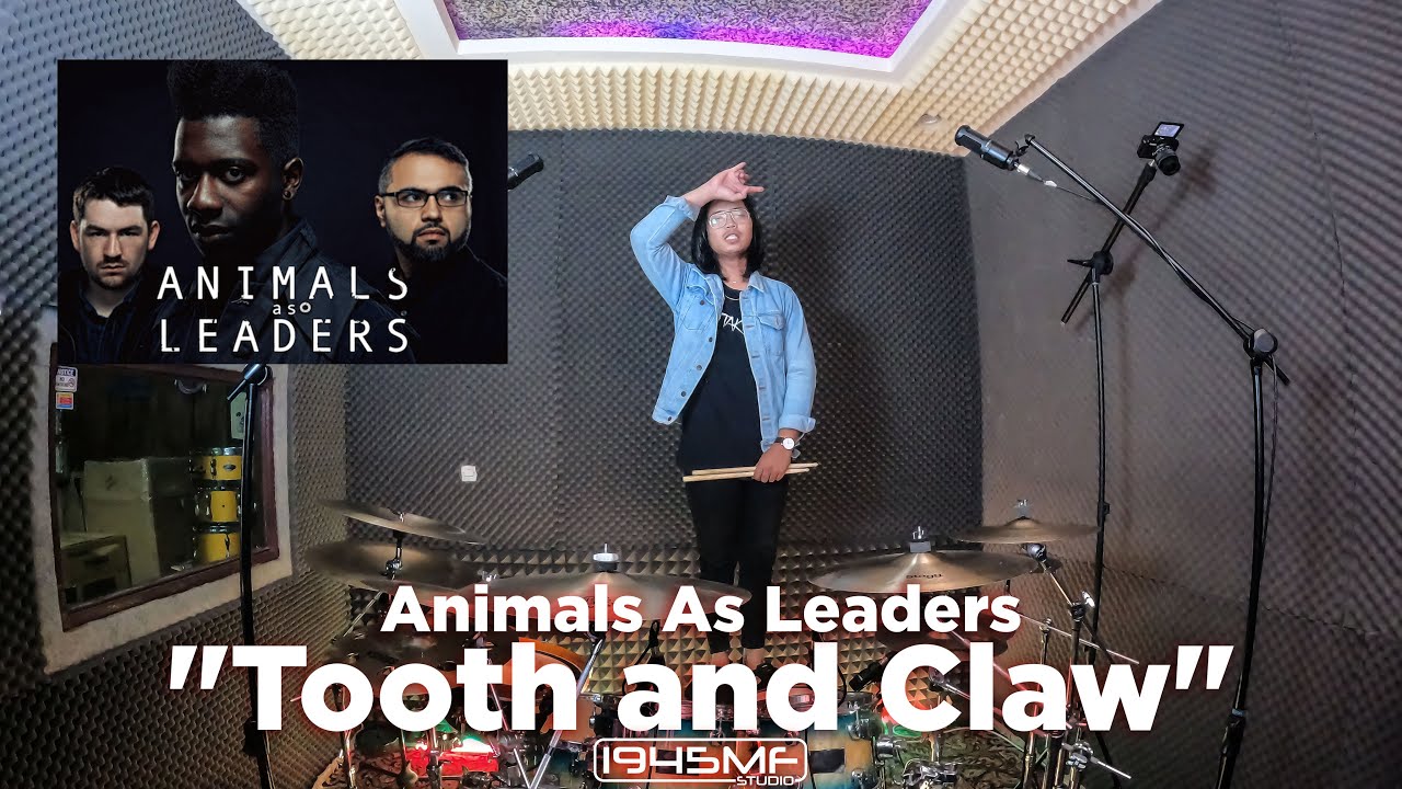 ANIMALS AS LEADERS - Tooth and Claw | Gilang_NR | TRIO GIG - DI CHALLENGE BALIK TGM