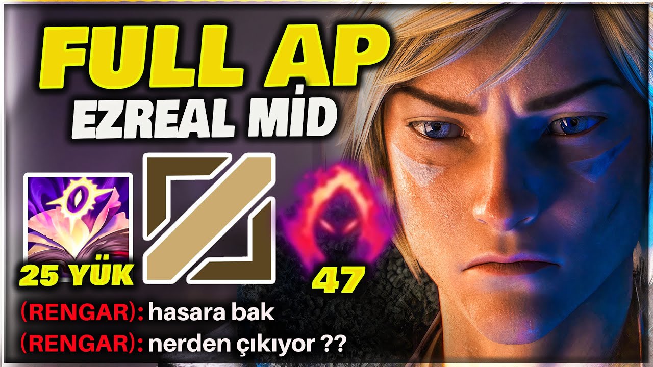 47 KARAHASAT MİD EZREAL !! EFSANE TEK ATTIM !! 1 MAÇ 2 BUİLD !! EZREAL VS FİZZ !! | Ogün Demirci