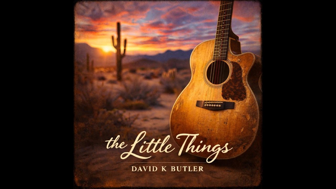 The Little Things - David K Butler (Original Song) Lyric video