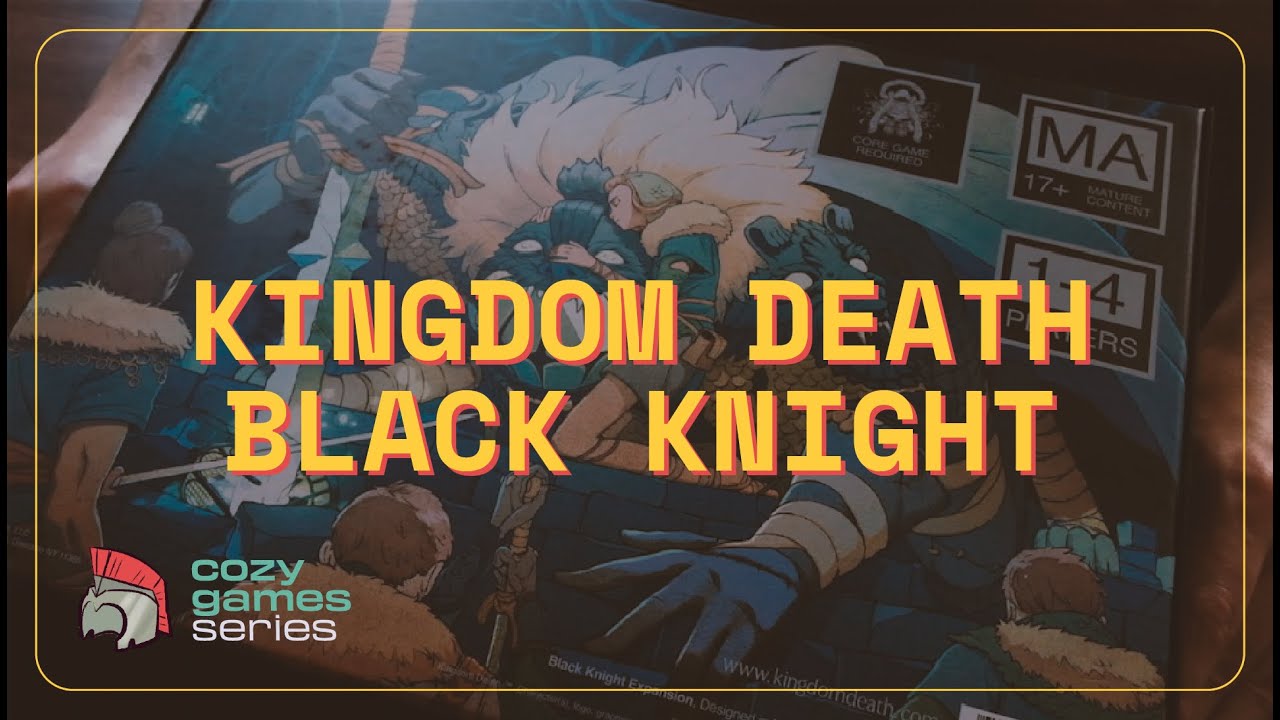 Unboxing Kingdom Death Black Knight Expansion