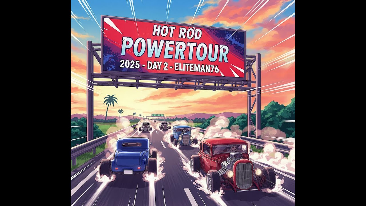 Hot Rod Powertour 2025 Day 2 Joliet