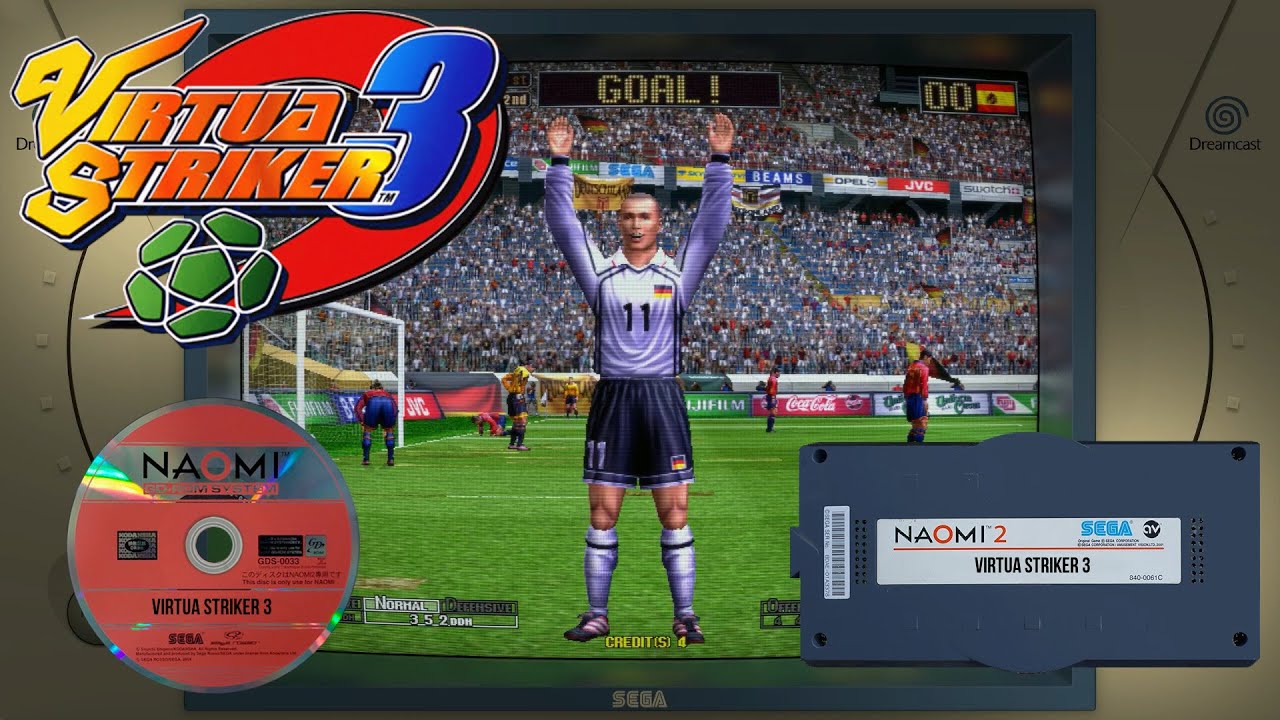 Virtua Striker 3 (Rev. B) - Alemania (Arcade Sega Naomi 2) - 1cc