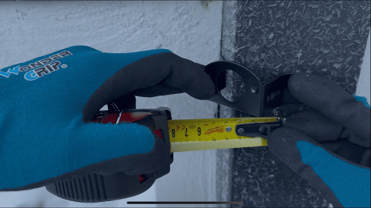 UniFi G6 / G5 PTZ Corner Mount Measurements | Ubiquiti Cable Clearance, Hole Size & Install Limits
