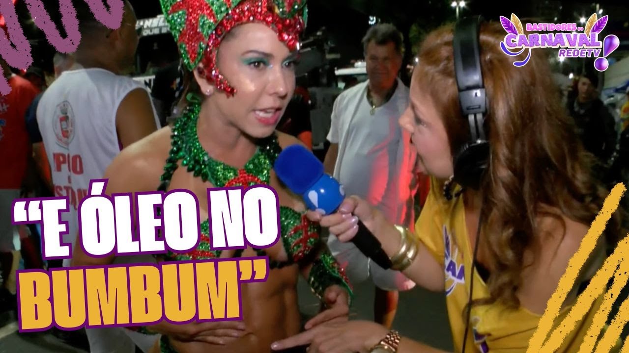 FLAGRA! Mulher Mel&atilde;o usa cola para fantasia n&atilde;o cair: &ldquo;Est&aacute; at&eacute; ardendo&rdquo;