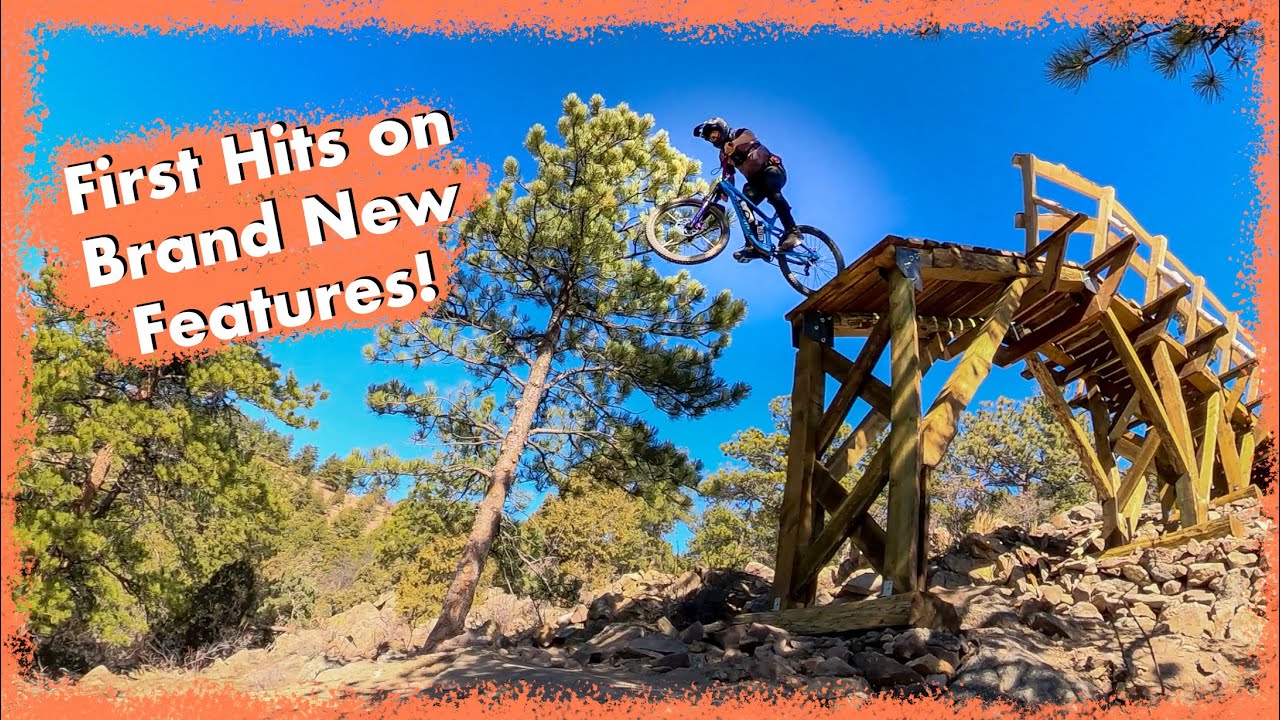 First Look at Brand New MTB Features | Trek Trails at Virginia Canyon | Idaho Springs CO MTB