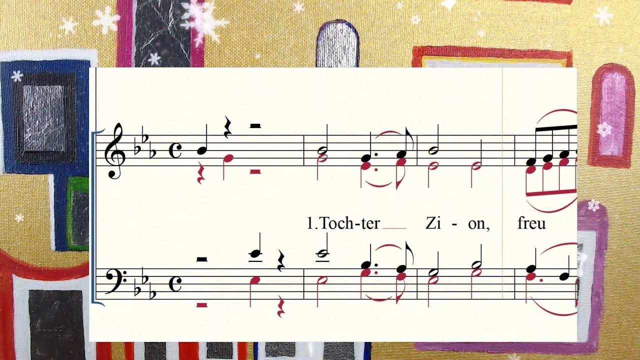 Tochter Zion - Tenor