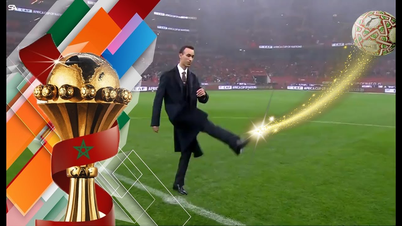 👑⚽ ولي العهد مولاي الحسن يعطي انطلاقة كأس إفريقيا 2025 | فيديو كليب Kickoff Ceremony 🎉#2025 #Morocco