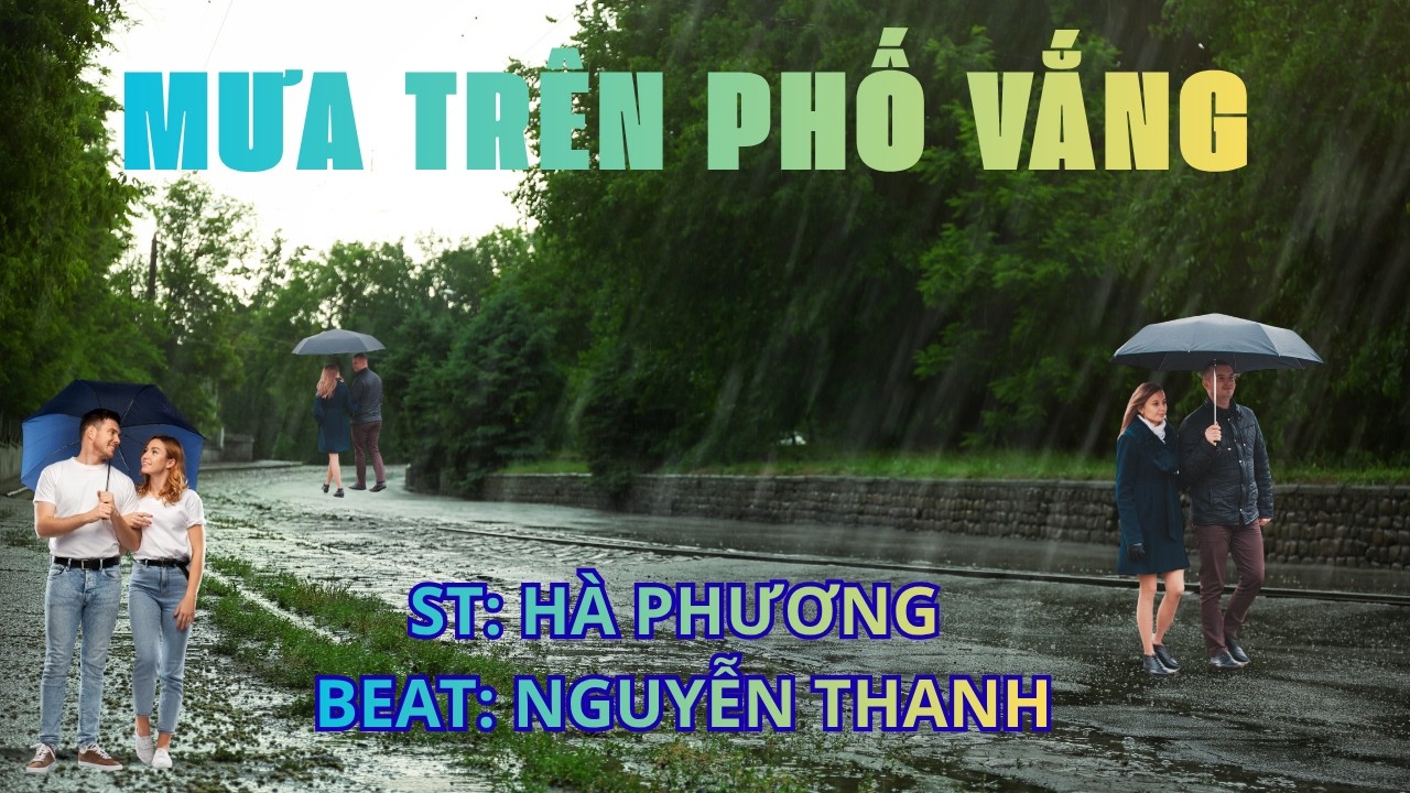 KARAOKE SONG CA MƯA TRÊN PHỐ VẮNG  mp4