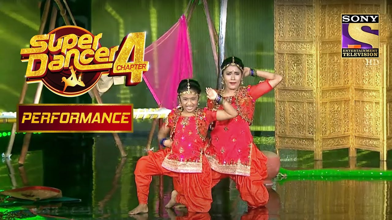 Swetha और Pratiti के धमाकेदार Moves On 'Tutak Tutak Tutiya' | Super Dancer 4