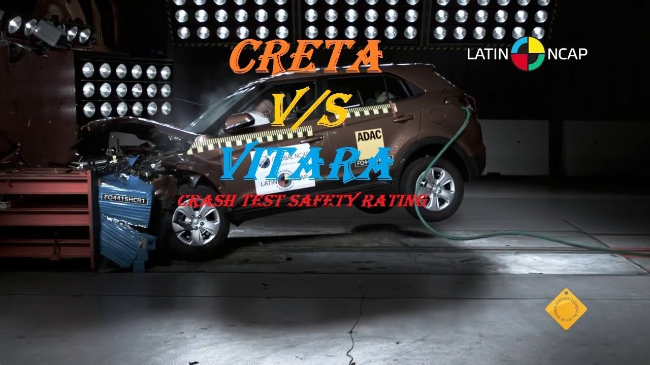 Suzuki Vitara V/S Creta Crash Test Safety Rating!!!! EURO NCAP AND LATIN NCAP CRASH TEST PROGRAMME
