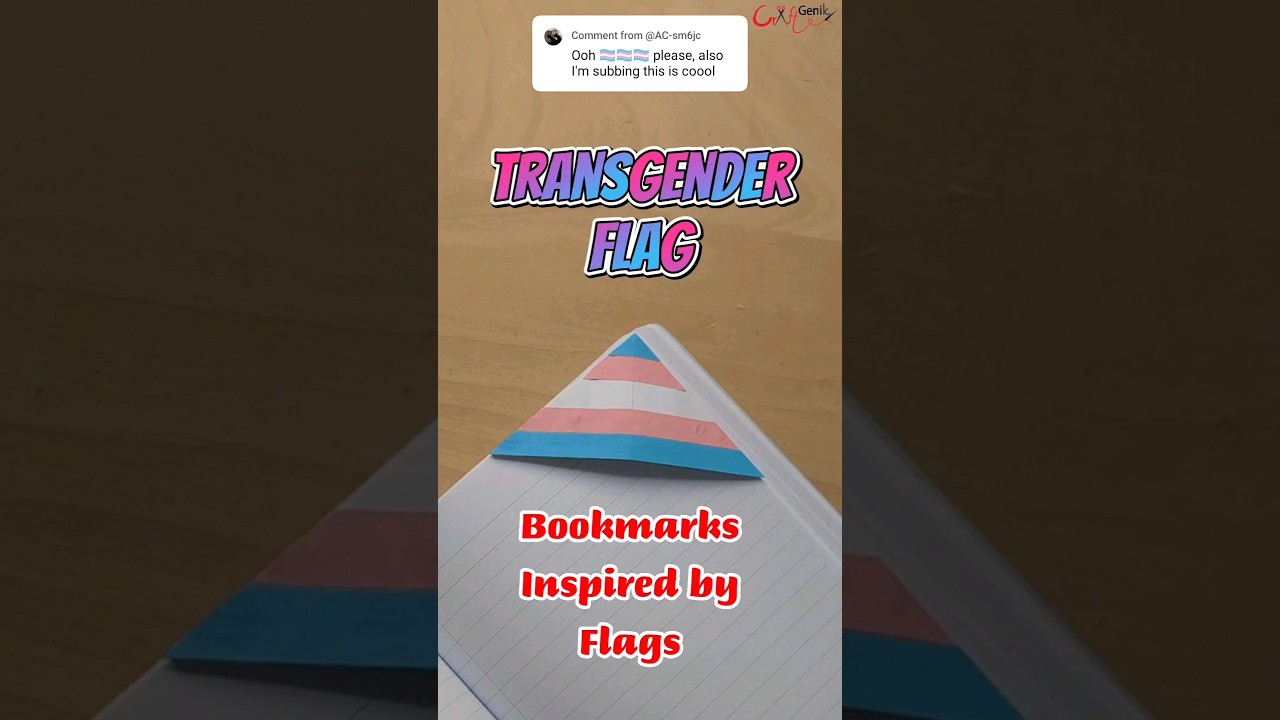 Bookmarks Inspired By Flags 🥰 Comment Your Request For The Next Video 👉👉👉 
