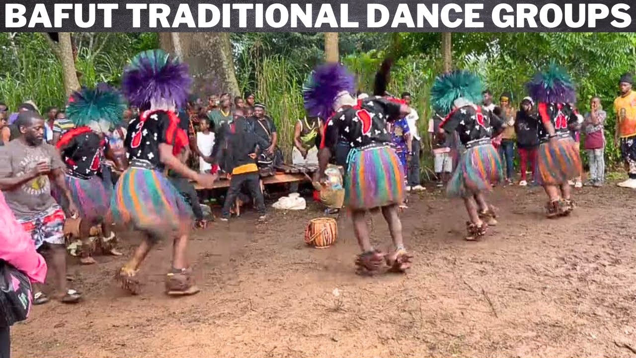 AFRICAN-CAMEROON RICH CULTURAL DISPLAY BY BAFUT TRADITIONAL DANCE GROUPS