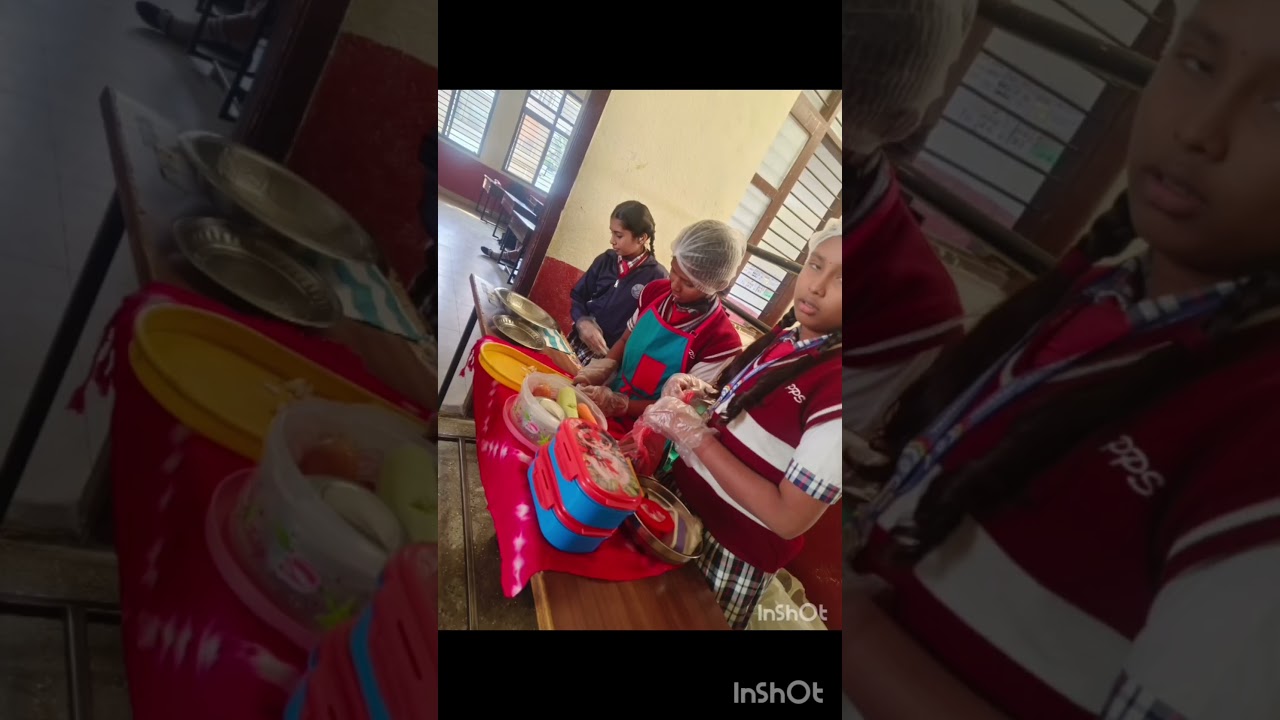 In my Daughter's school cooking without fire competition