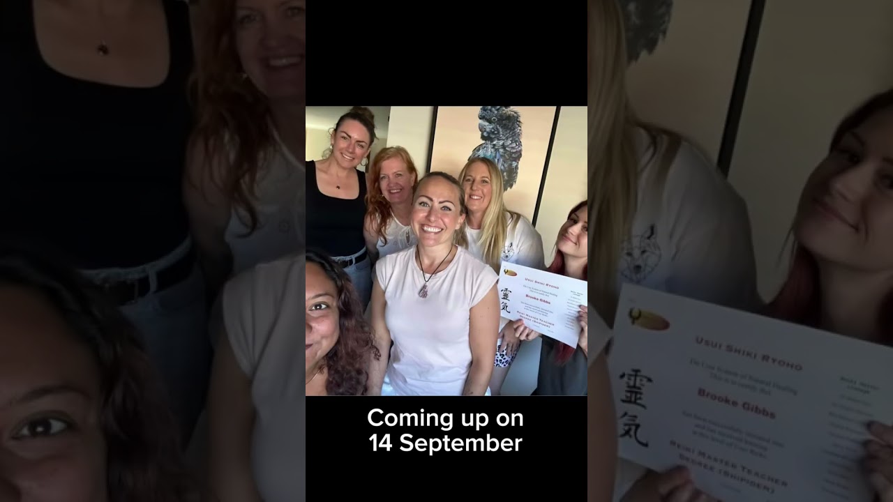 Next Reiki Master Teacher workshop coming up on Sunday 14 September ~ comment LINK for info 🔗