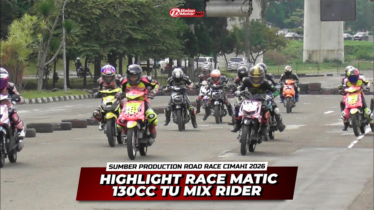 Highlight Race Matic 130cc Tune Up Mix Rider Sumber Production Road Race Cimahi