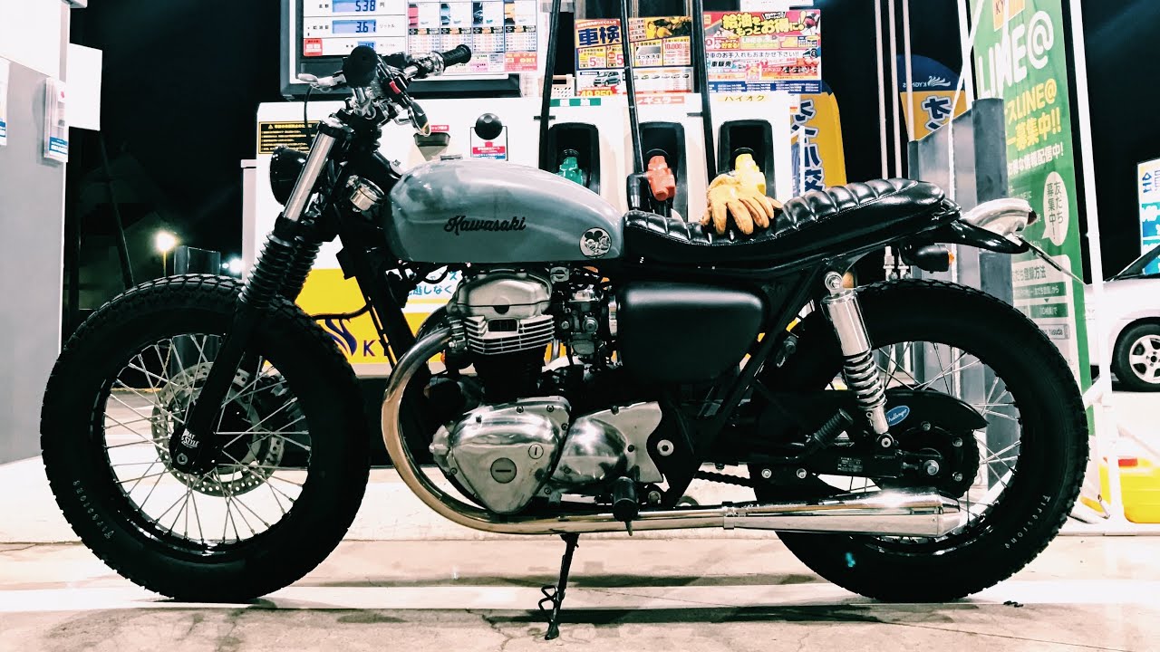 W650 Brat Style カスタム