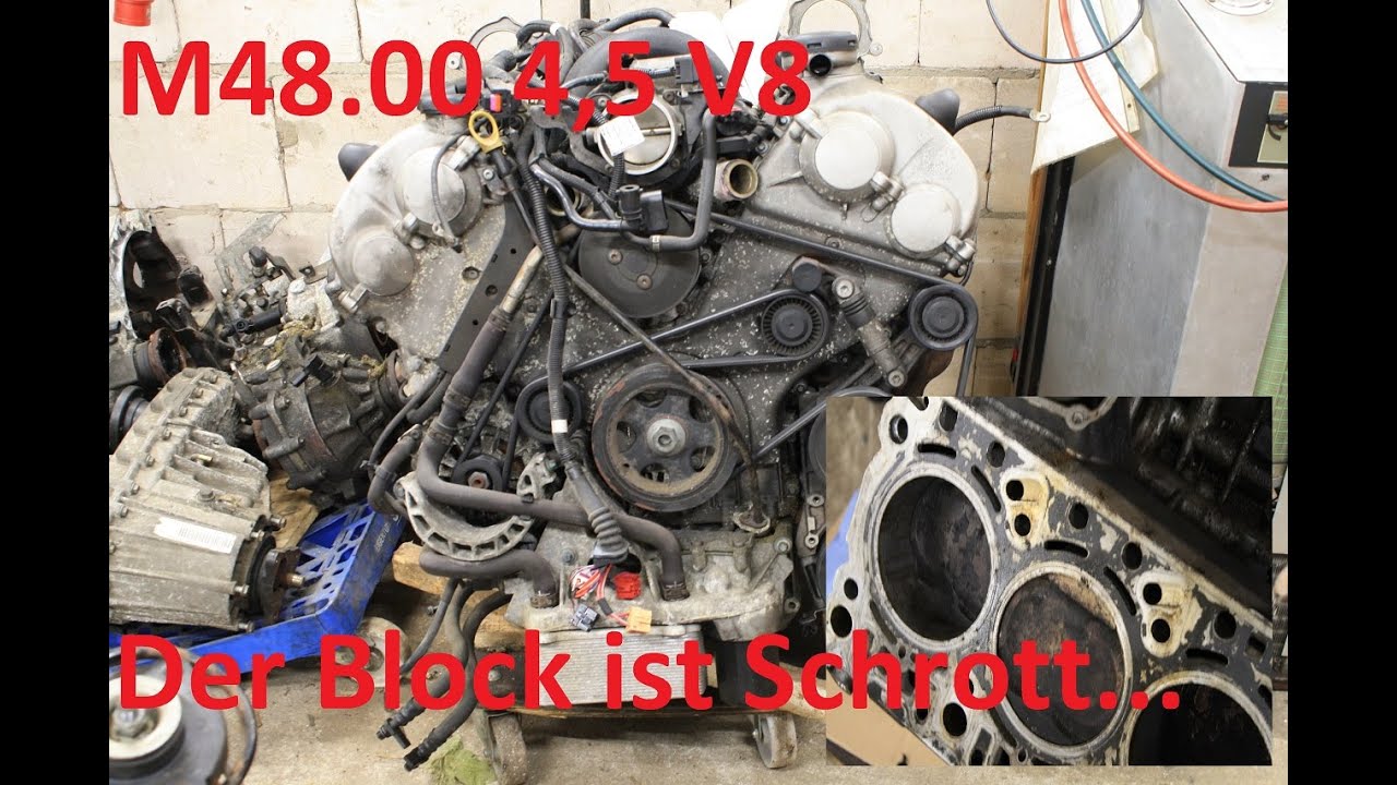 Porsche Cayenne 955 4,5 V8 der Motor ist Schrott