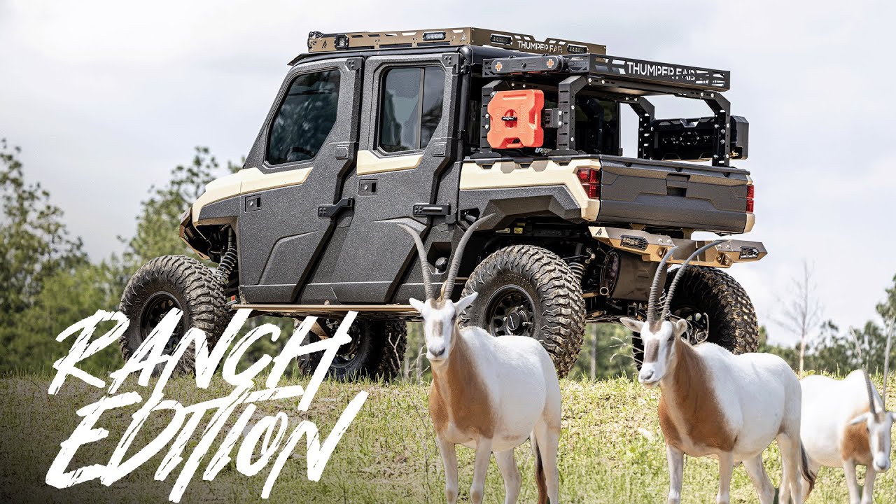 Потрясающий Polaris Ranger Ranch Edition | Коллаборация UpFit UTV и Thumper Fab