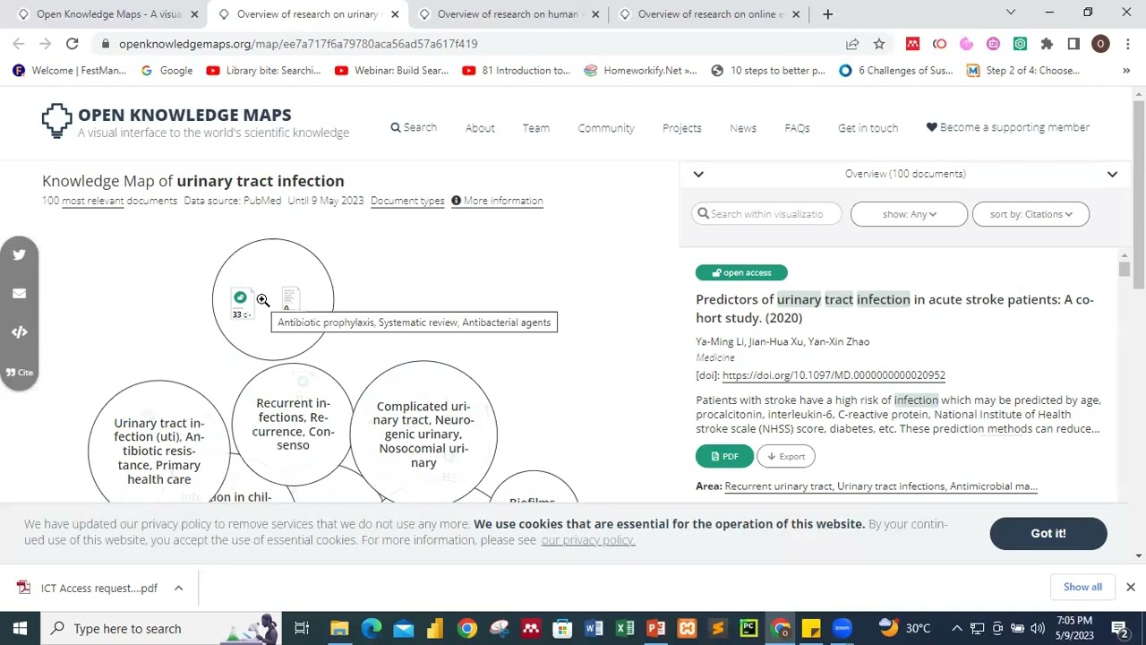 Advanced Literature Review and Search with Open Knowledge Maps (OKM)