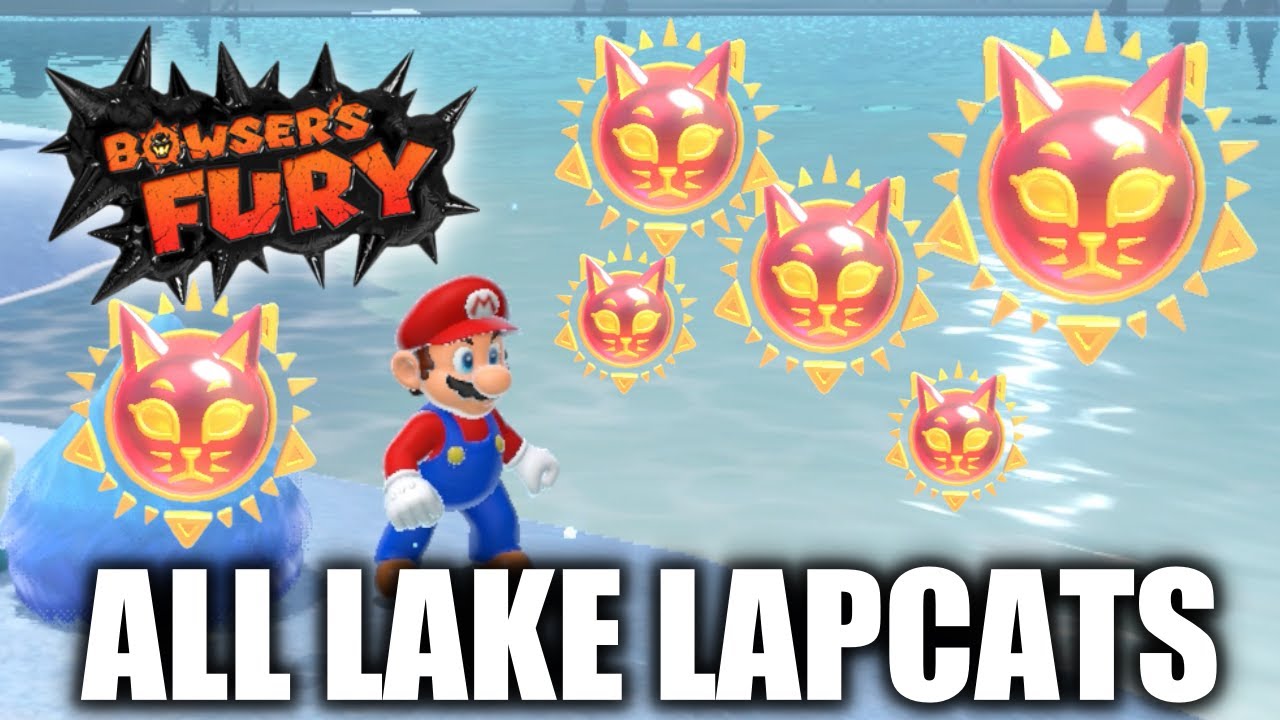 Bowser's Fury - All Lake Lapcat Cat Shine Locations