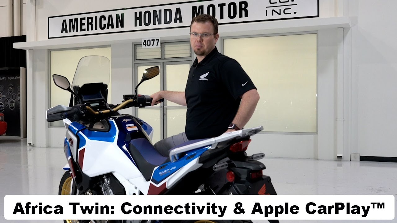 Africa Twin: Connectivity & Apple CarPlay™