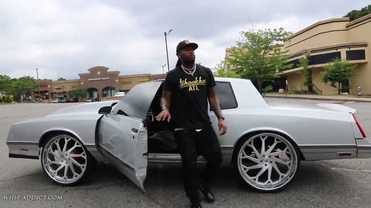 WhipAddict: My Boy Just Mounted Up 26s On His Monte Carlo SS, Amani Forged Rogrossos From Tire Kingz