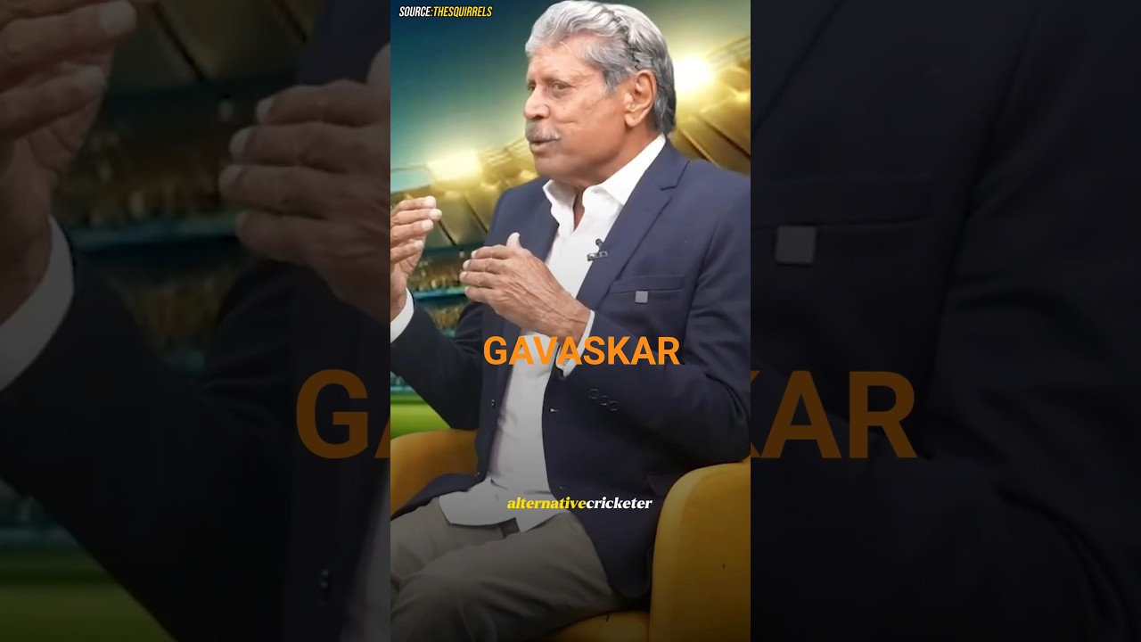 Sunil Gavaskar Says Something Kapil Dev During Kapil Bowling.#kapildev #sunilgavaskar#indiancricket