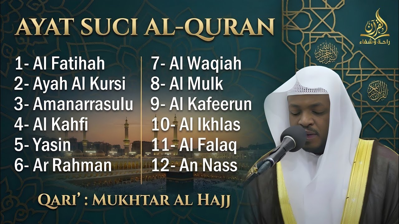 Alquran Dengan Suara Yang Sangat Indah | Alfatiha, Alkahfi,Yasin,Alwaqia, Arrahman,Almulk Almoeathat