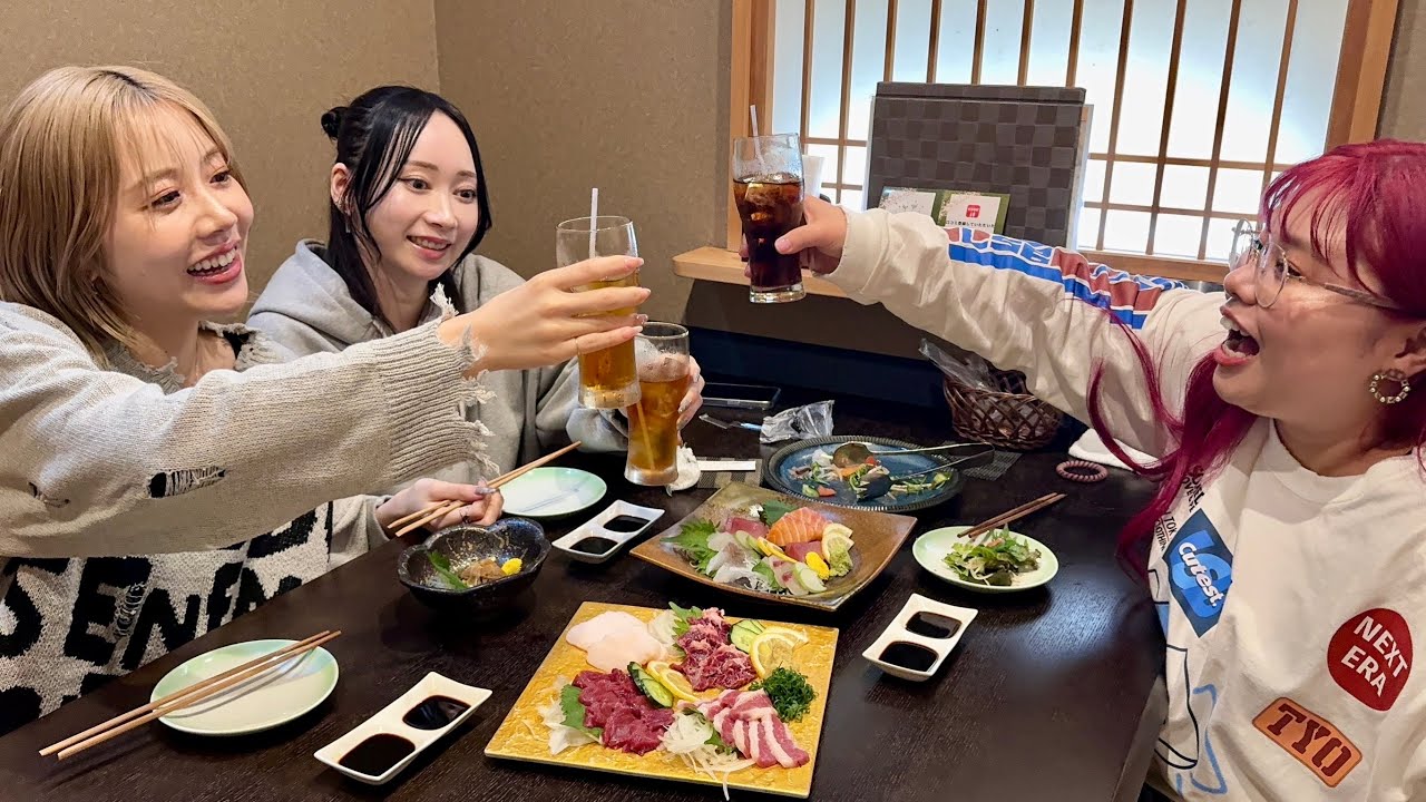 退院した妹に味覚障害と耳の状態について聞きながら爆食女子会