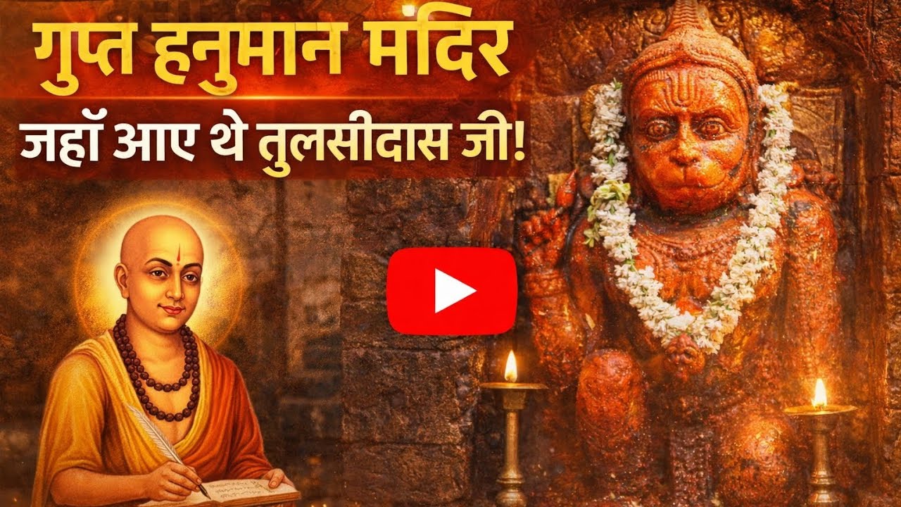 गुप्त हनुमान मंदिर जहां आए थे तुलसीदास जी