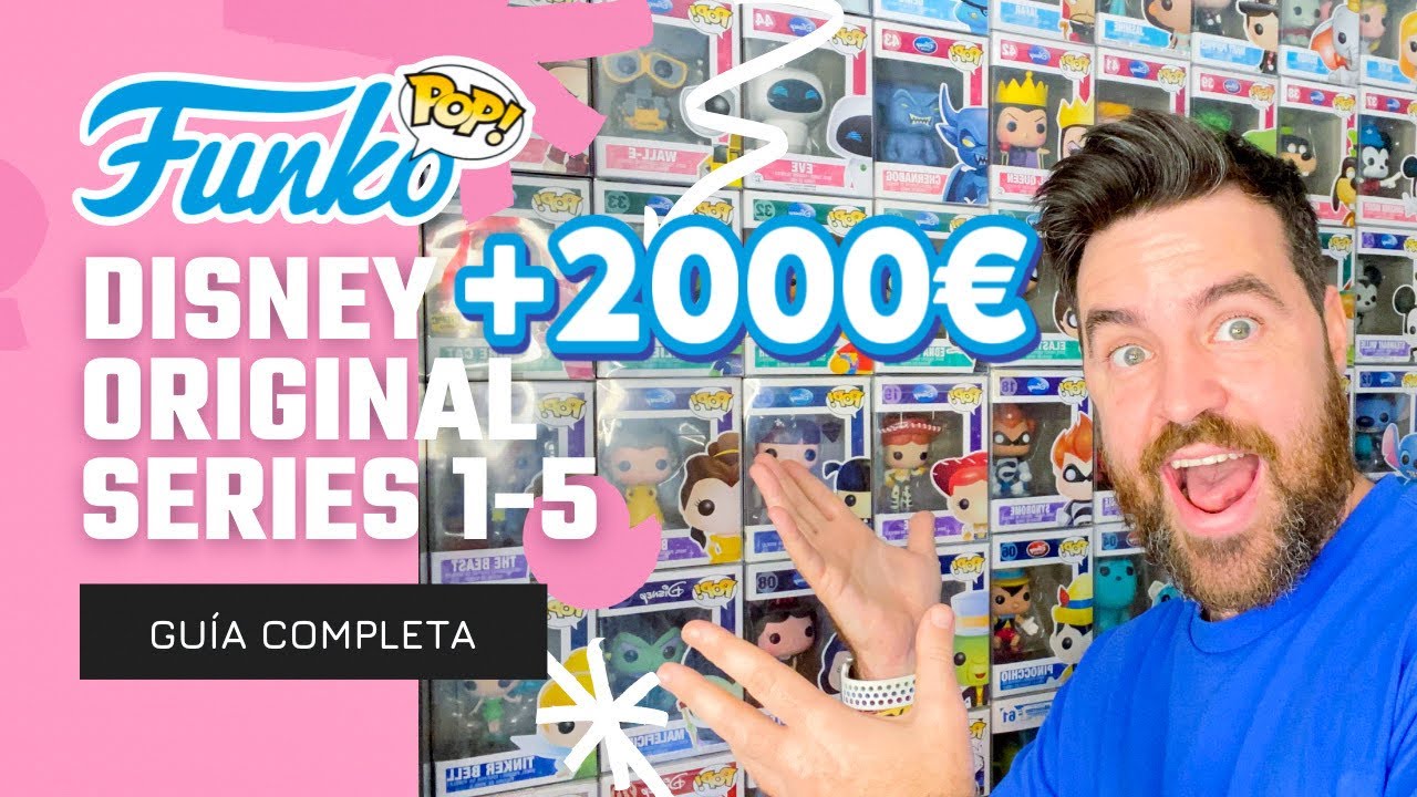 POR FIN TENGO ESTE GRIAL FUNKO POP‼️Mi COLECCIÓN COMPLETA de FUNKO DISNEY ORIGINAL SERIES 1-5