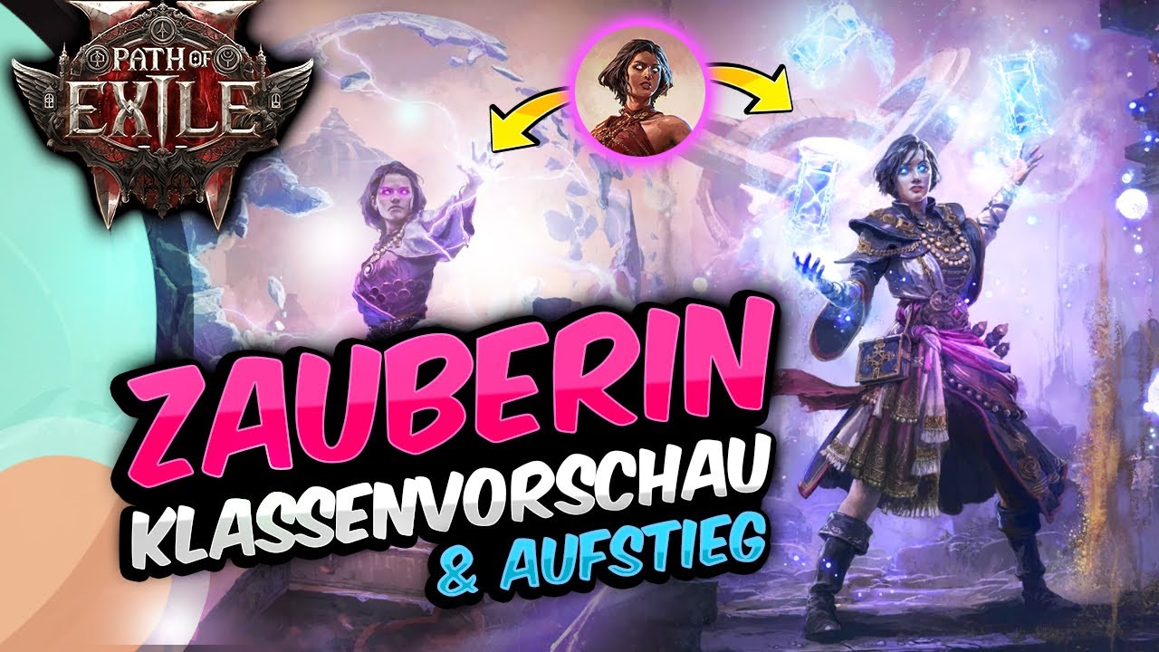 Zauberin/Sorceress bei PATH OF EXILE 2 - Klassenvorschau | Gameplay & Spielstil + Guide